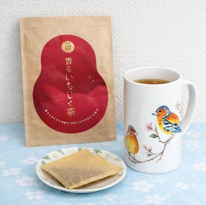 愛飲している香るいちじく茶